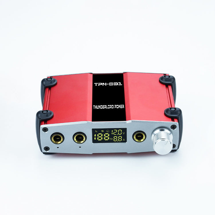 All-aluminum alloy anodized shell Tattoo Power Supply ThunderlordPower TPN031