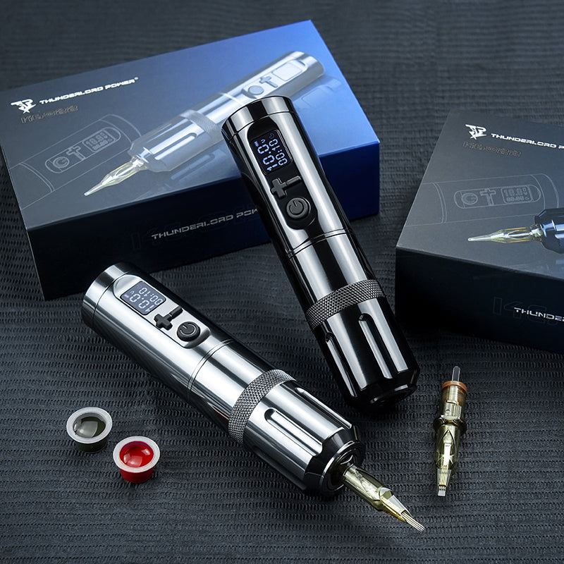 Máquina de tatuaje inalámbrica ThunderlordPower K6022 con recorrido de 4,0 mm