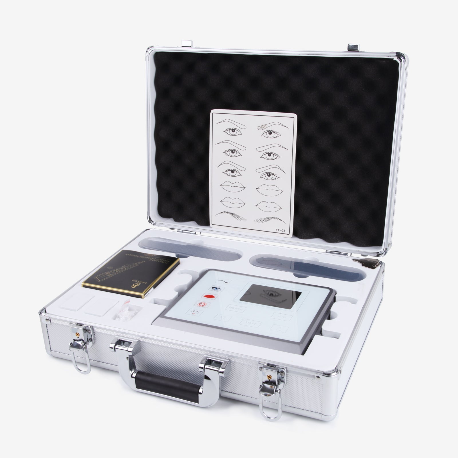 Intelligent Digital Cosmetic Tattoo Permanent makeup Microblaidng machine kit Biomaser P1