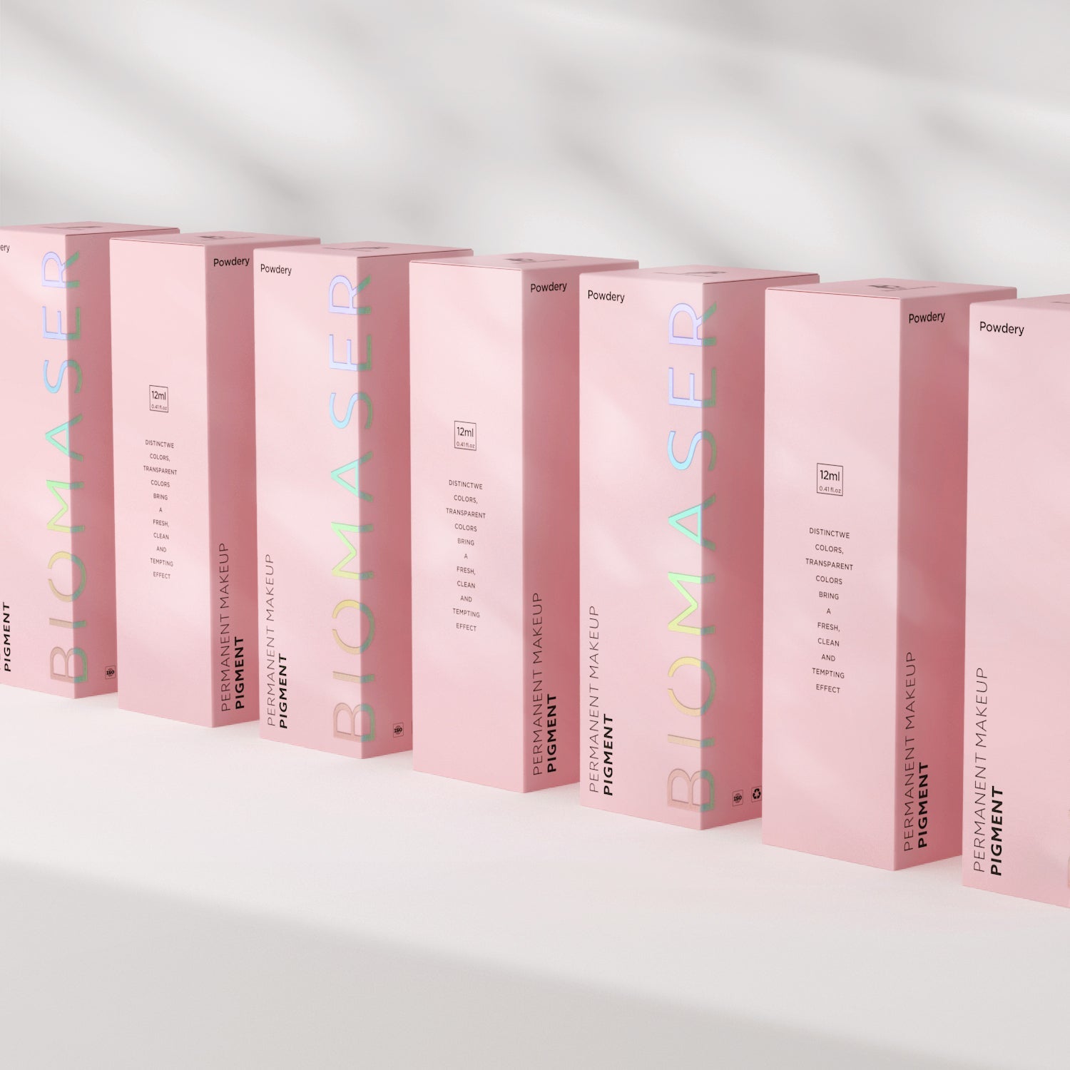 Tinta pigmentada Biomaser Powder PMU para cejas