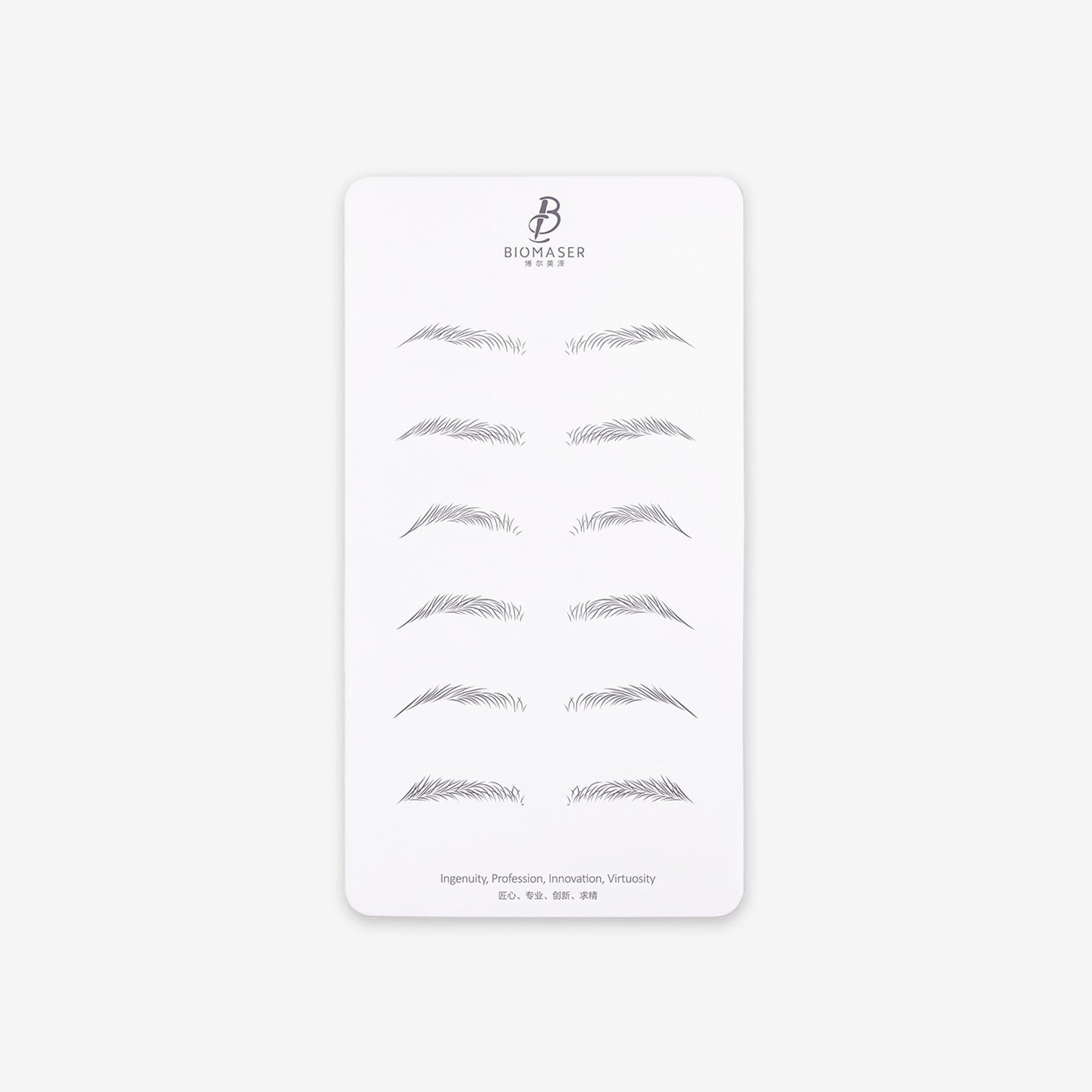 Biomaser inkless Permanent Makeup Tattoo Practice Skins