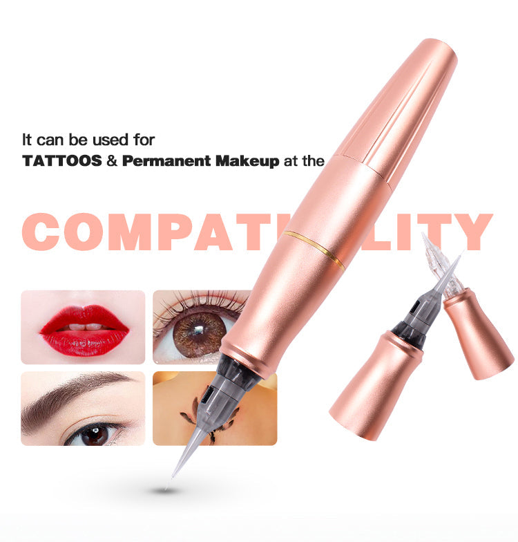 3mm stroke Tattoo Machine Double head Tattoo permanent makeup CTGE004