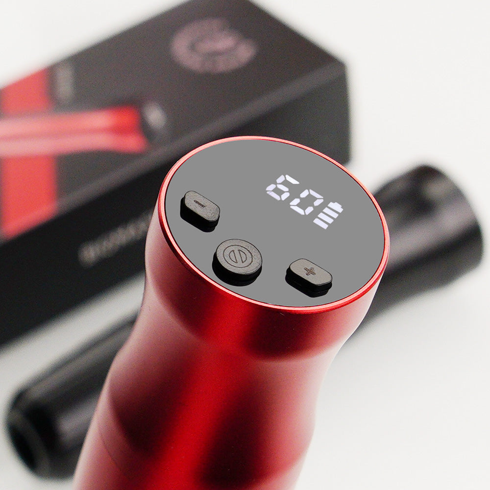 Máquina de tatuaje inalámbrica con pluma de 4,0 mm de recorrido ThunderlordPower EXPLORER CTG5002