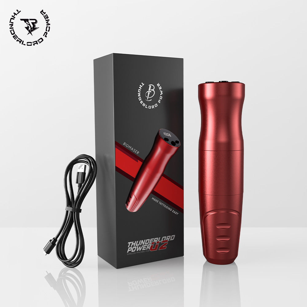 Máquina de tatuaje inalámbrica con pluma de 4,0 mm de recorrido ThunderlordPower EXPLORER CTG5002