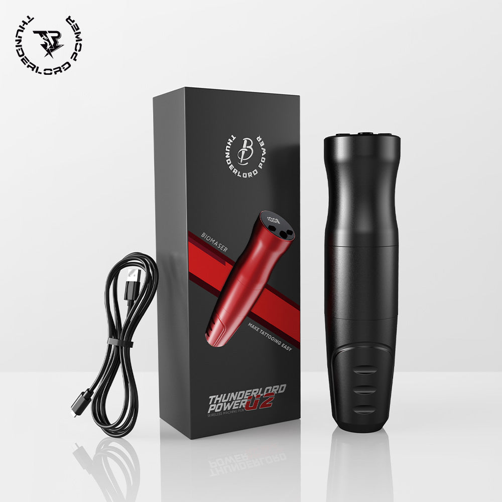 Máquina de tatuaje inalámbrica con pluma de 4,0 mm de recorrido ThunderlordPower EXPLORER CTG5002