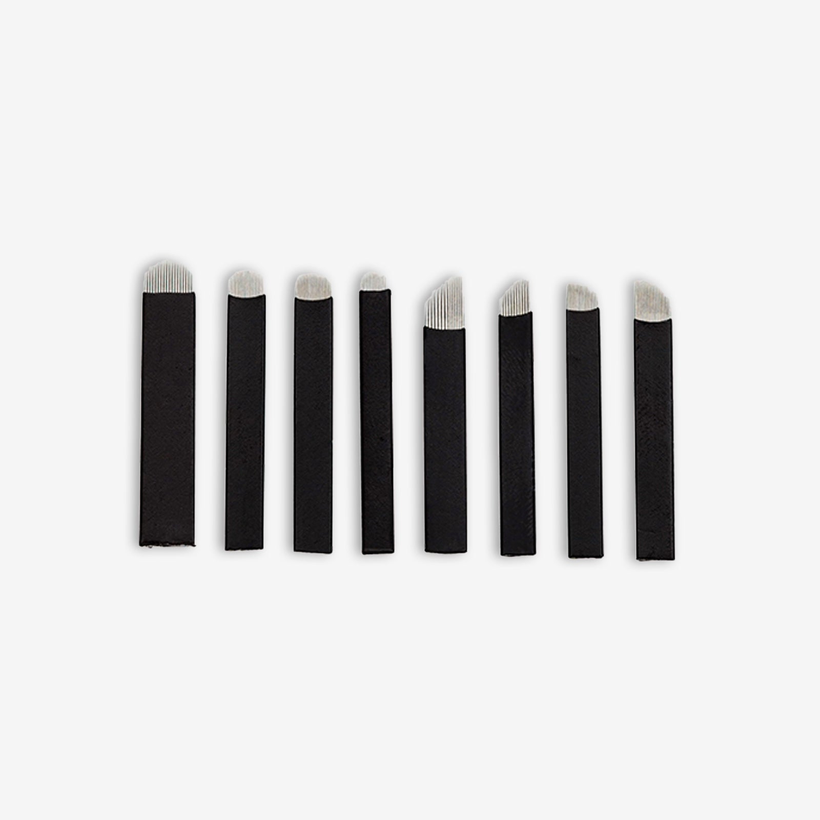 Agujas desechables Biomaser Super Black para microblading, maquillaje permanente, 20 unidades