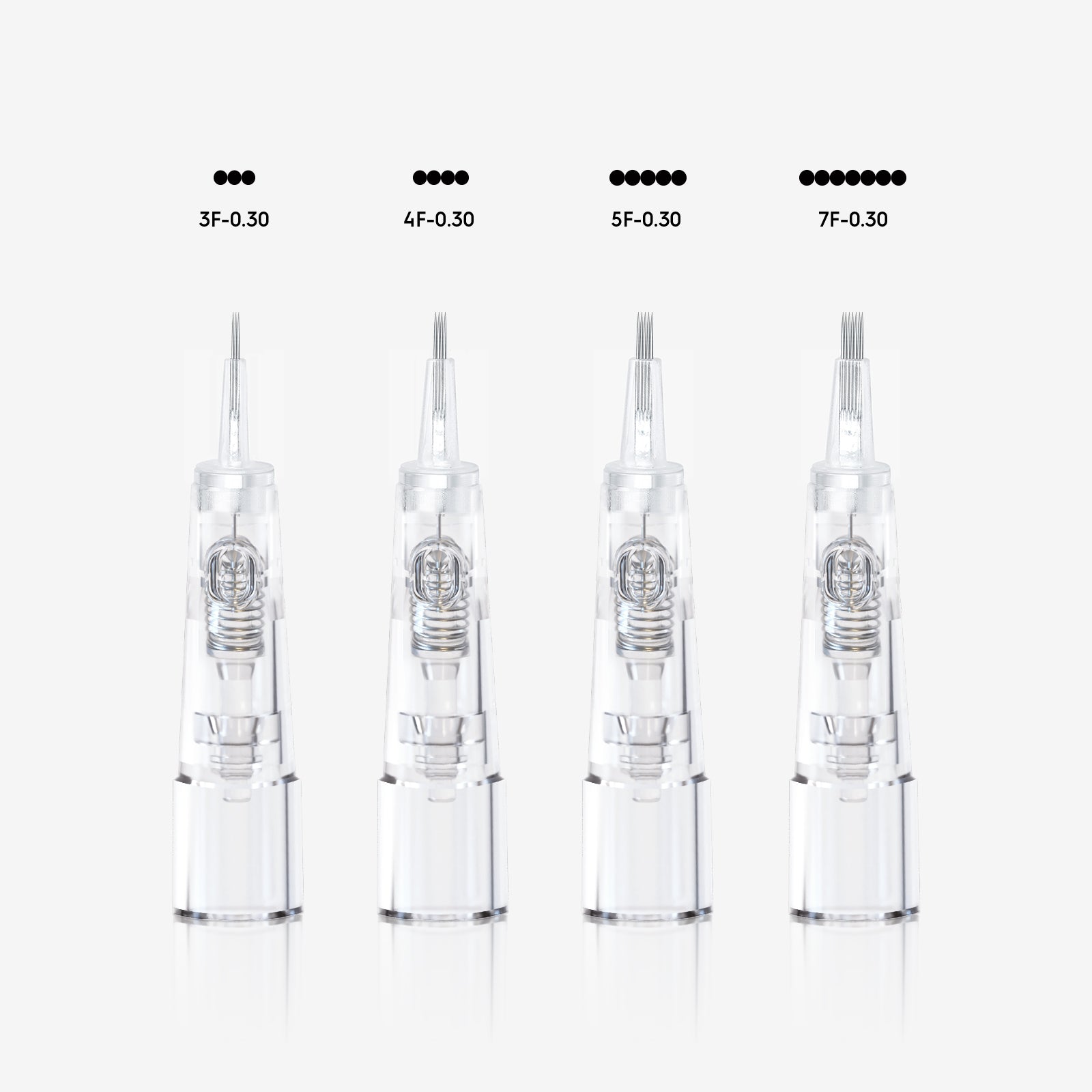 Flat Biomaser Permanent Makeup SMP Cartridge Needles Box of 10pcs-3F,4F,5F,7F