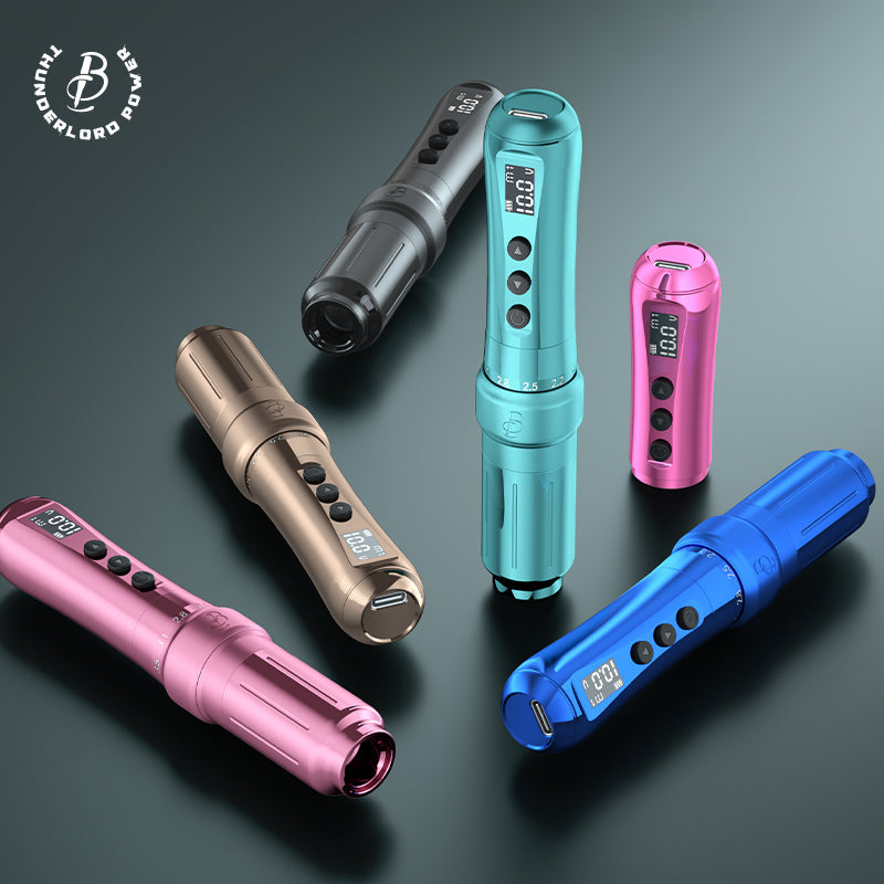 Máquina de tatuaje inalámbrica Biomaser U1 PMU para cejas y labios