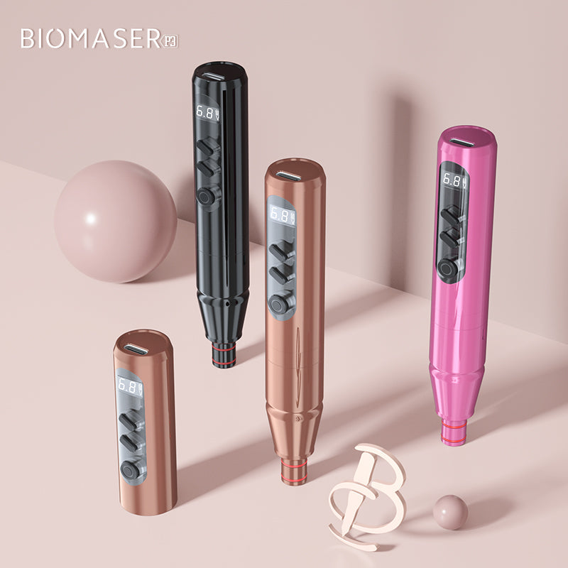 3.0 Strock Wireless Tattoo Permanent Makeup Machine BIOAMSER P3