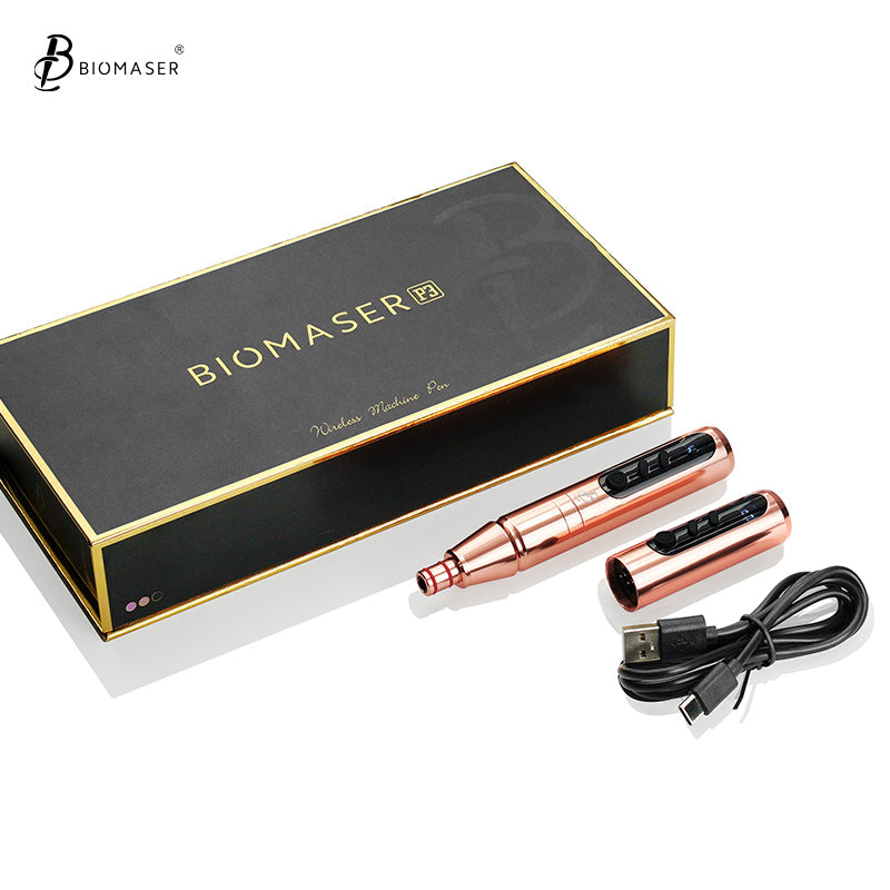 3.0 Strock Wireless Tattoo Permanent Makeup Machine BIOAMSER P3