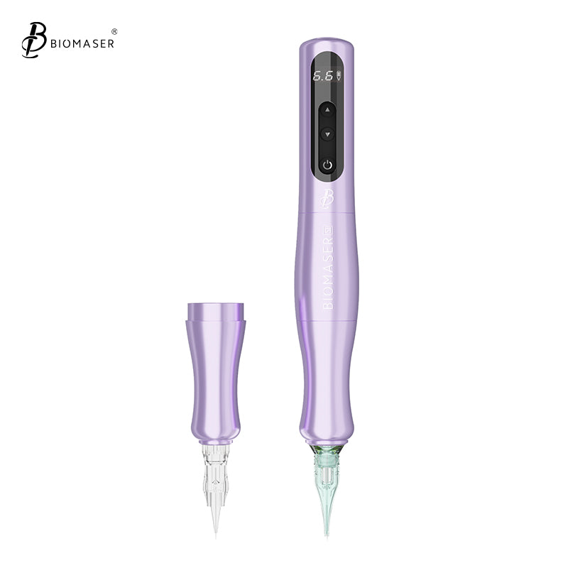 Biomaser P90 PRO Wireless PMU Pen - Long-Lasting, Silent & Portable for Brows/Lips/Eyeliner