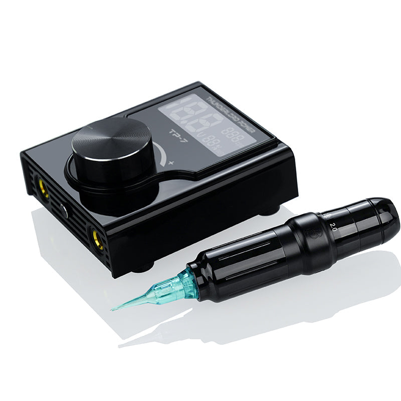 Biomaser JOG071 Microblading Kit - Low Voltage Start, Wired/Wireless Modes, Natural Hair Strokes