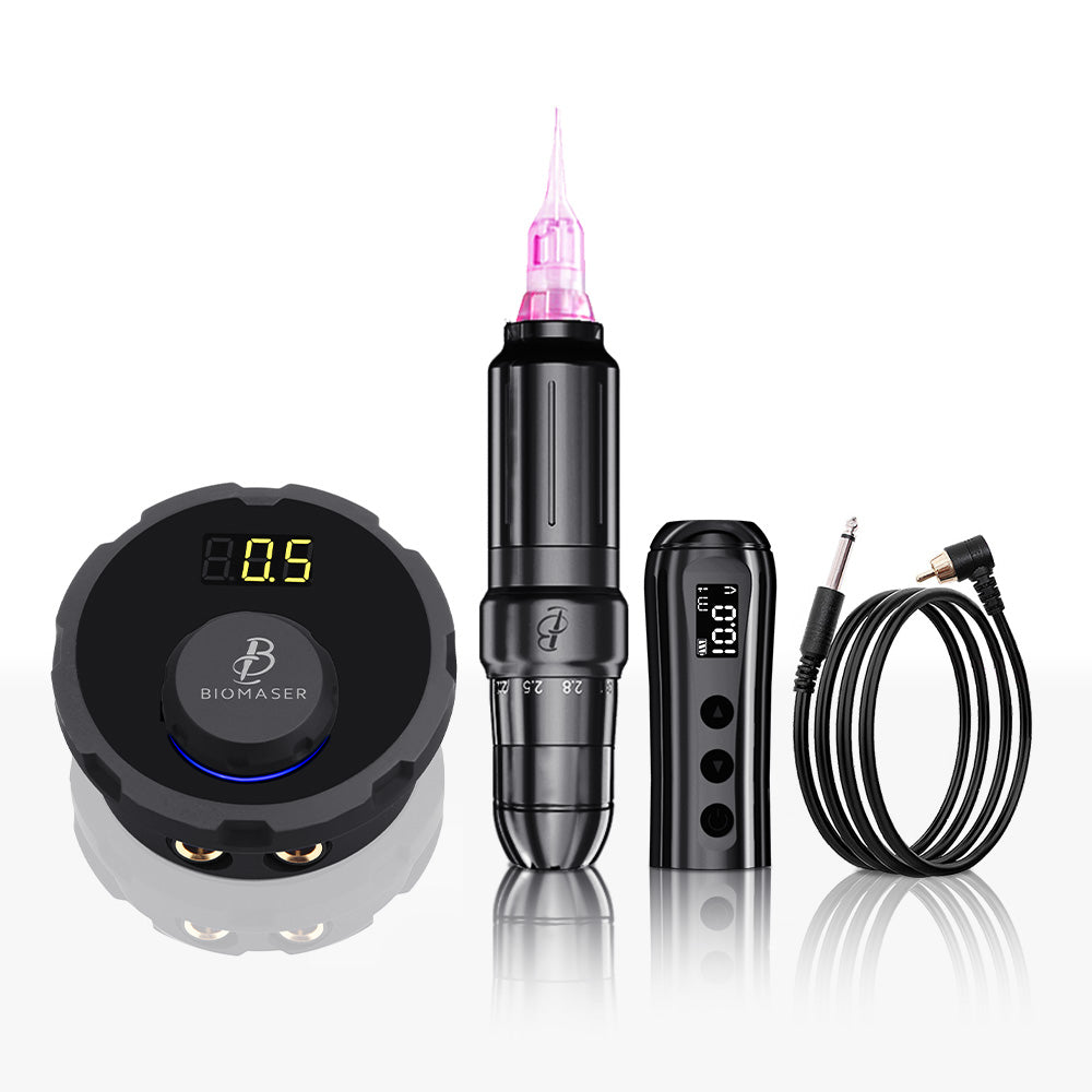 Kit de máquina de tatuaje Biomaser JOG261 PMU para cejas y labios
