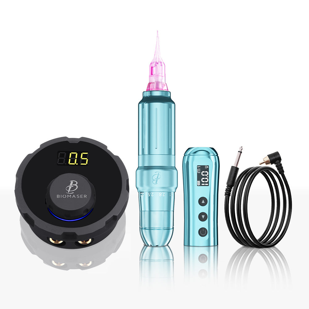 Kit de máquina de tatuaje Biomaser JOG261 PMU para cejas y labios