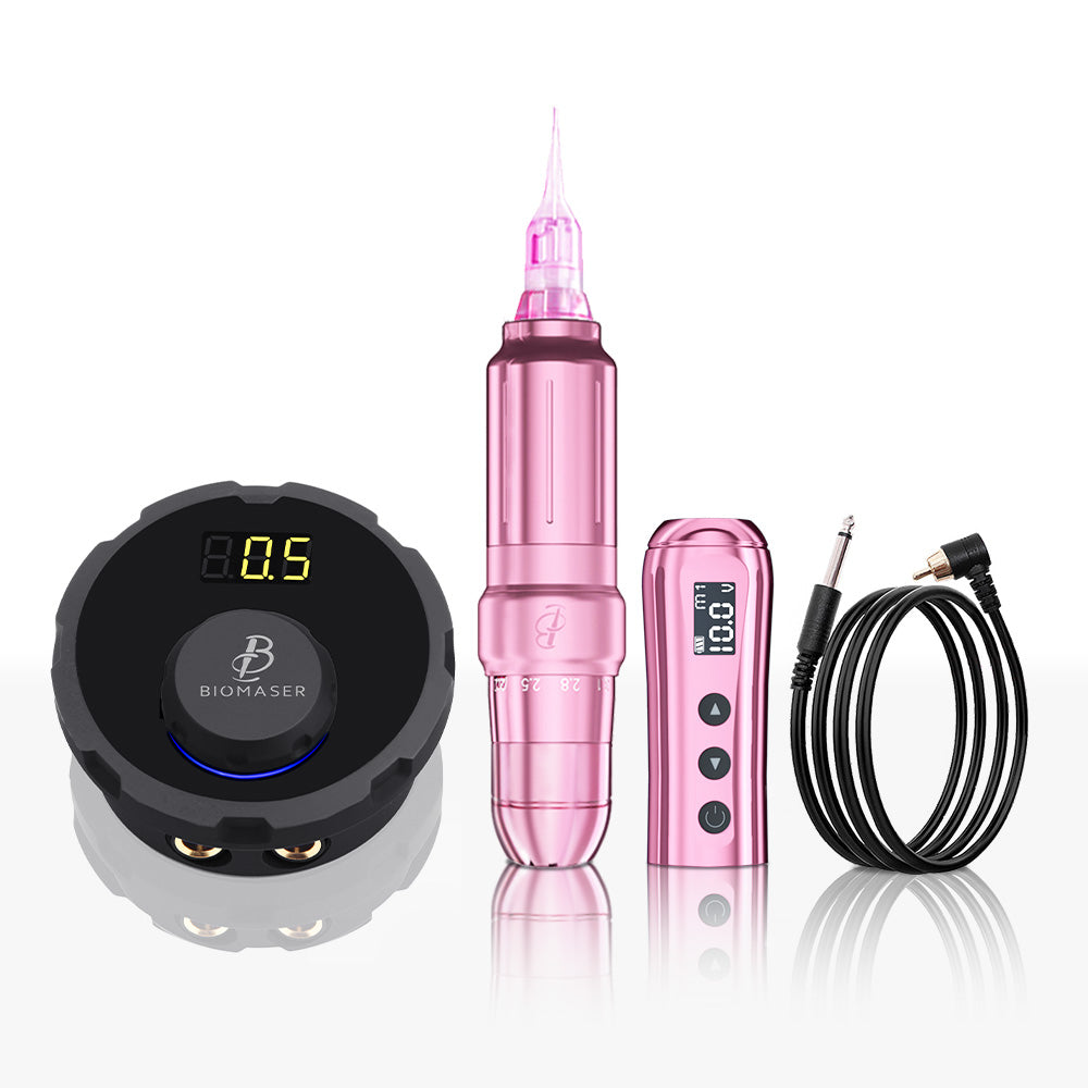 Kit de máquina de tatuaje Biomaser JOG261 PMU para cejas y labios