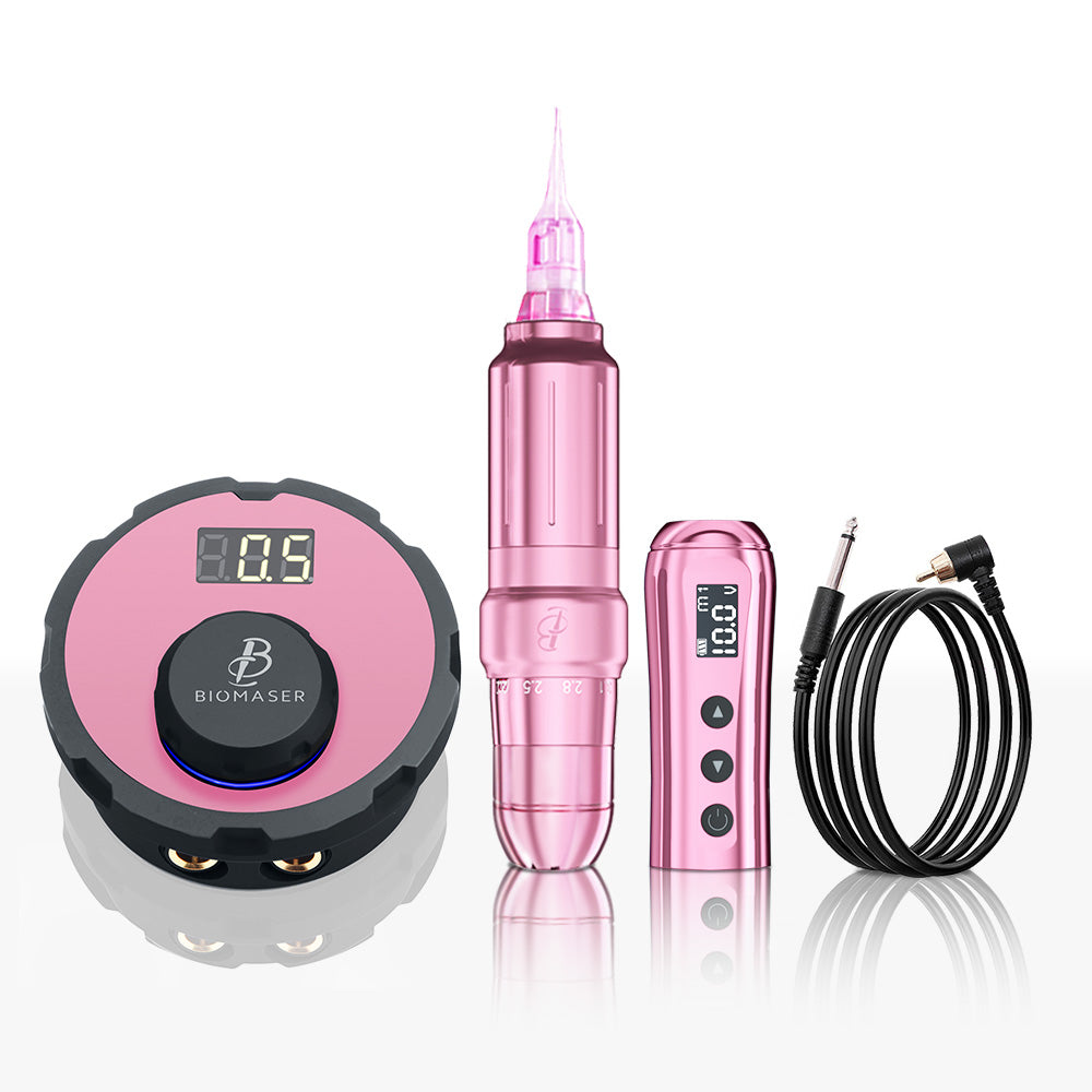 Kit de máquina de tatuaje Biomaser JOG261 PMU para cejas y labios