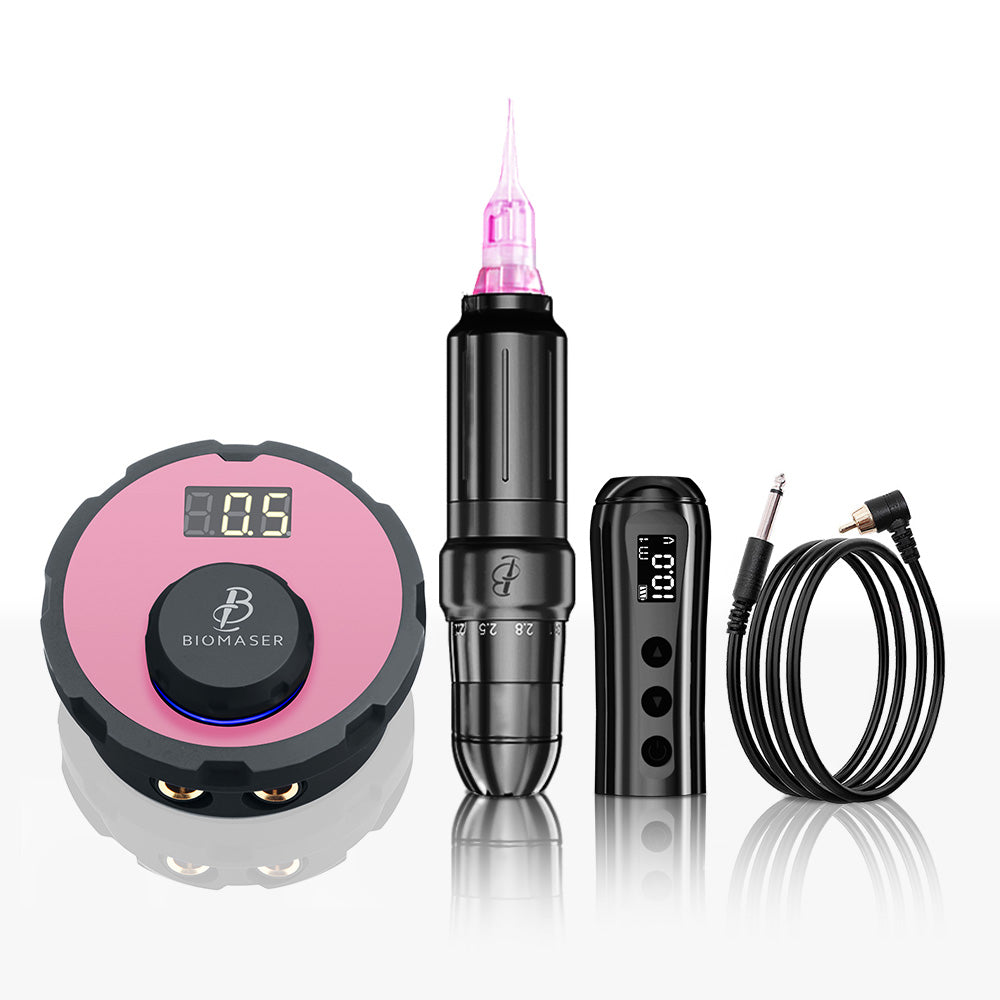 Kit de máquina de tatuaje Biomaser JOG261 PMU para cejas y labios