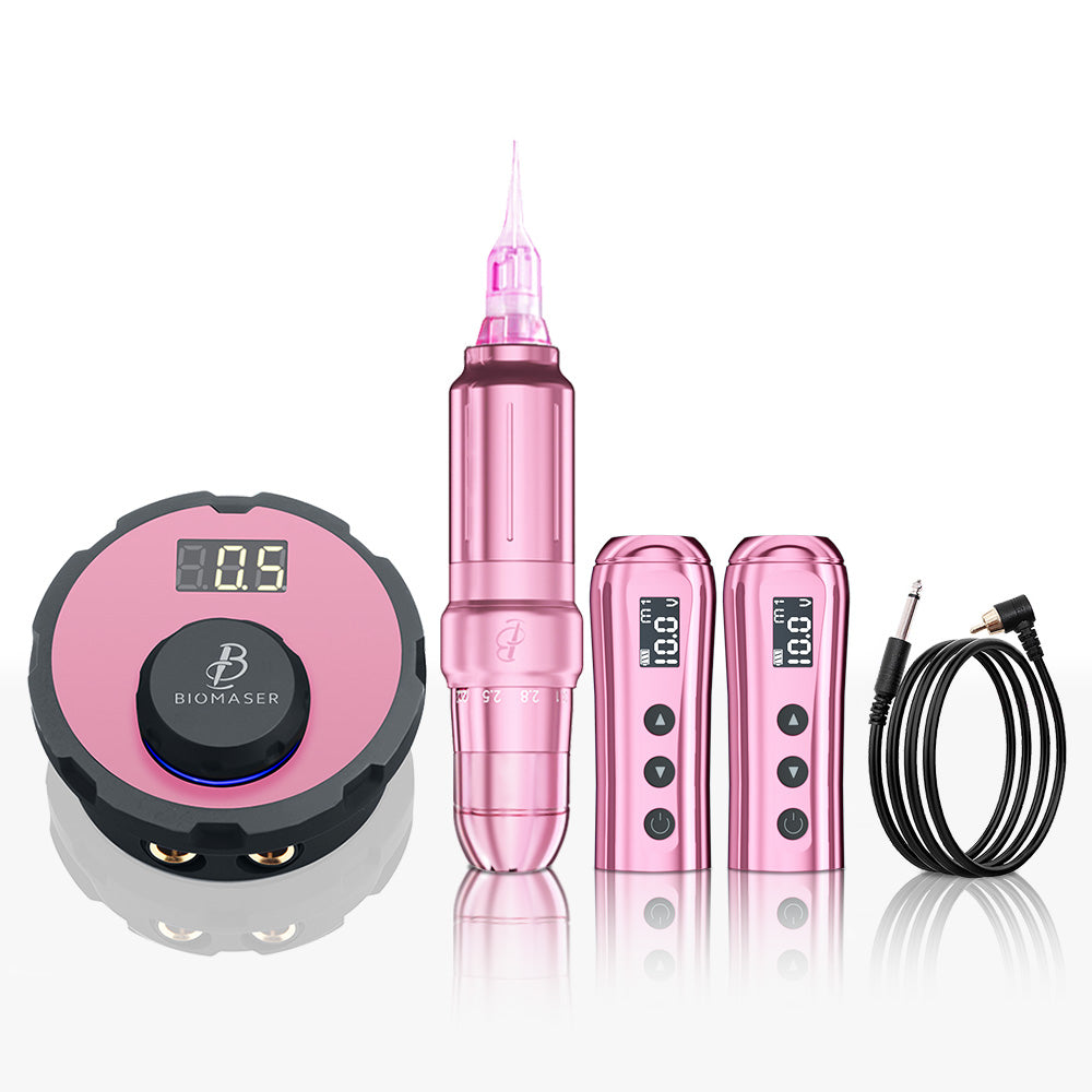 Kit de máquina de tatuaje Biomaser JOG261 PMU para cejas y labios