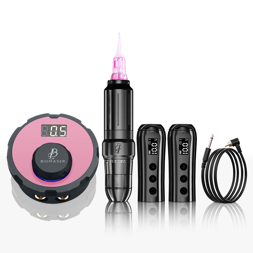 Kit de máquina de tatuaje Biomaser JOG261 PMU para cejas y labios