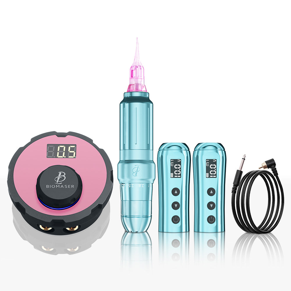 Kit de máquina de tatuaje Biomaser JOG261 PMU para cejas y labios