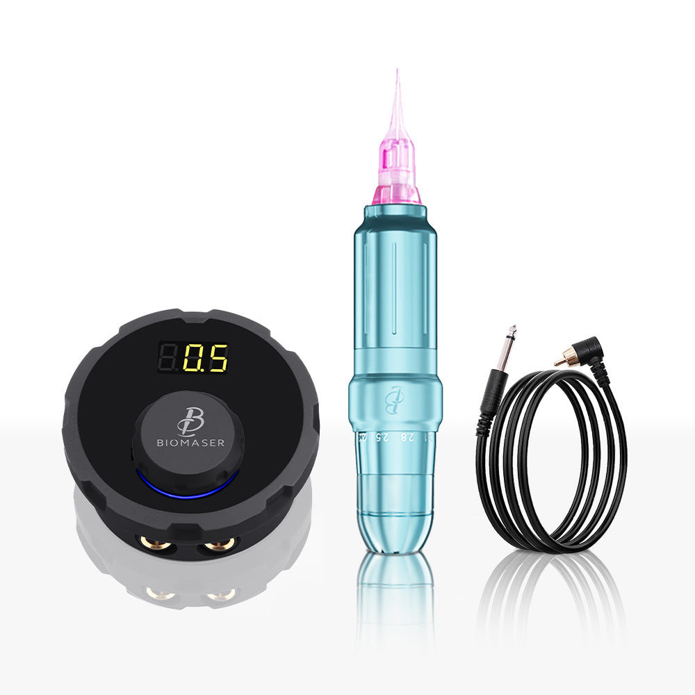 Kit de máquina de tatuaje Biomaser JOG261 PMU para cejas y labios