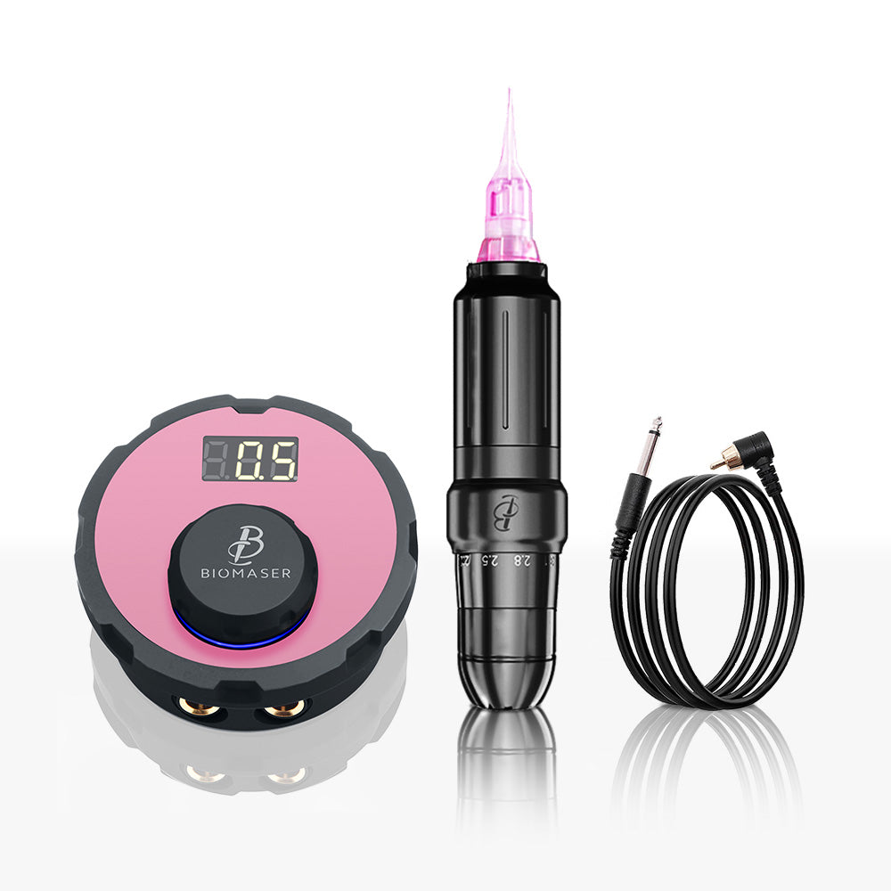 Kit de máquina de tatuaje Biomaser JOG261 PMU para cejas y labios