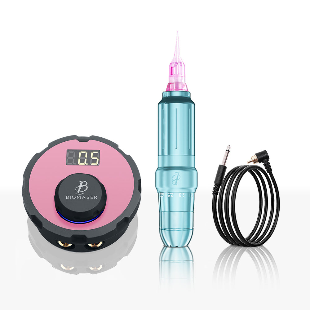 Biomaser JOG261 PMU Tattoo Machine Kit For Eyebrows & Lips