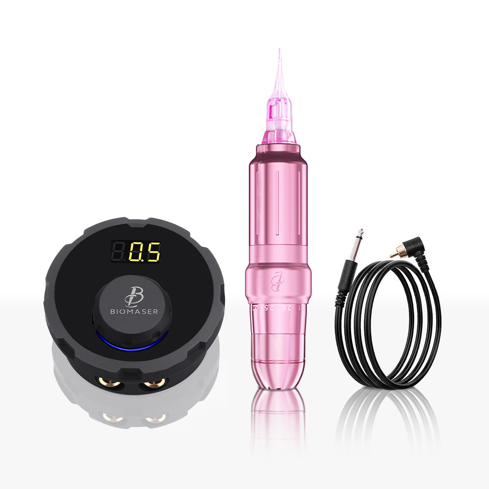 Kit de máquina de tatuaje Biomaser JOG261 PMU para cejas y labios