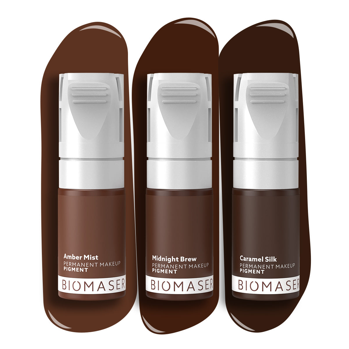 Organic Matte PMU Brow & Eyeliner Pro Kit | Biomaser Long-Last Pigment Set