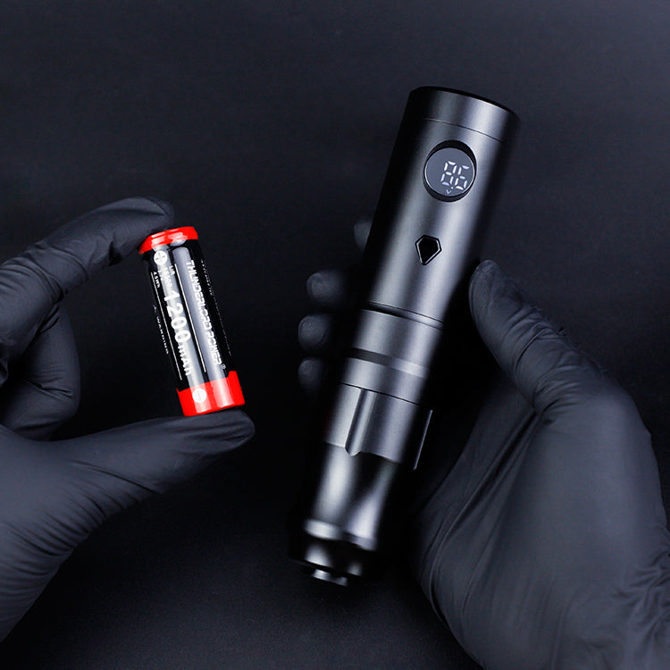 Máquina de tatuaje inalámbrica con pluma y recorrido de 4,0 mm ThunderlordPower K6016