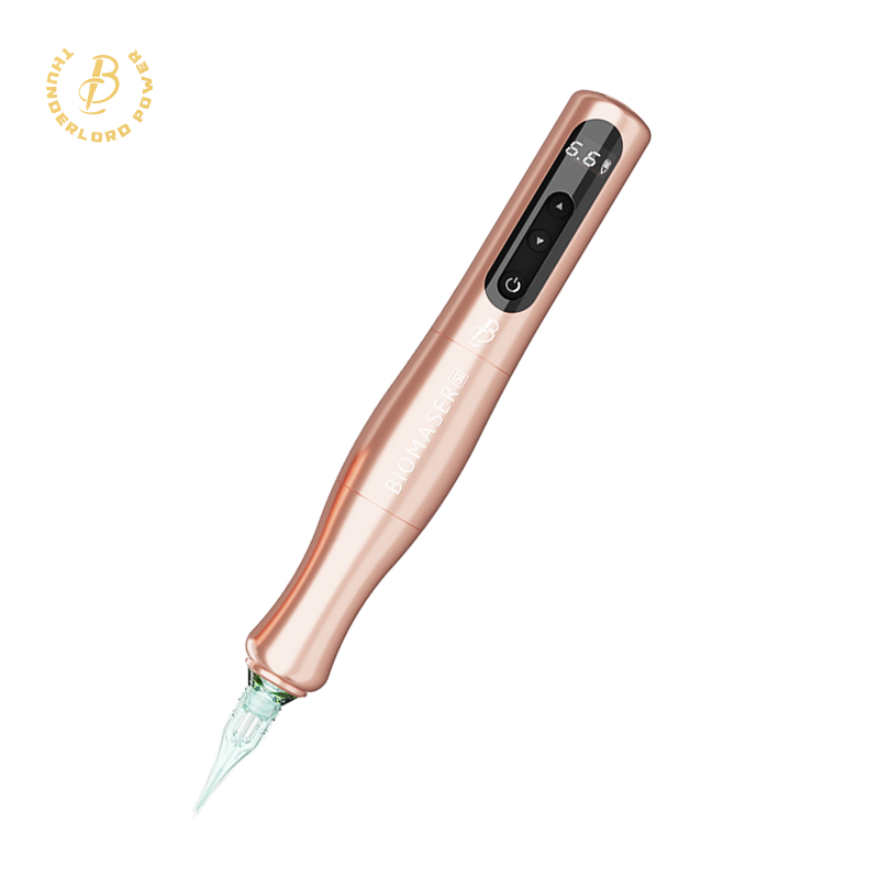 Biomaser P90 PRO Wireless PMU Pen - Long-Lasting, Silent & Portable for Brows/Lips/Eyeliner
