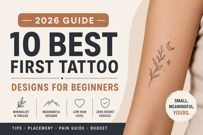 What Design Should You Get for Your First Tattoo? 10 Beginner-Friendly Ideas for 2026