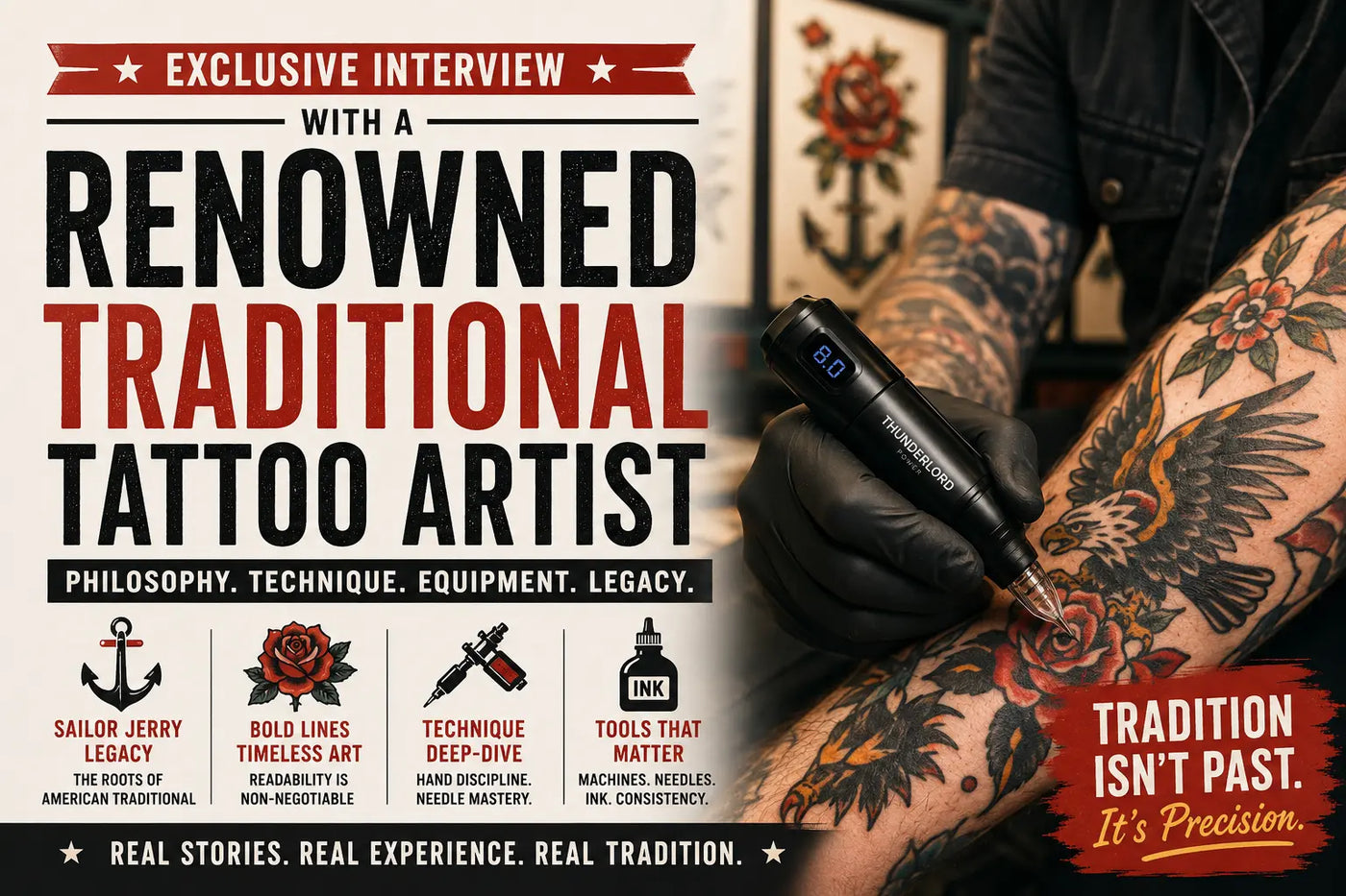 Interview with Renowned Traditional Tattoo Artist: Creative Philosophy and Techniques