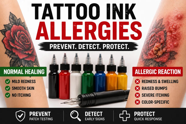 How to Prevent Tattoo Ink Allergies: Testing, Selection, and Response Protocols