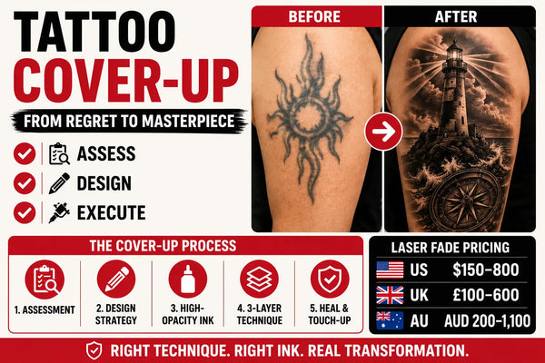 Cover-Up Mastery: How to Transform Old Tattoos Into New Art