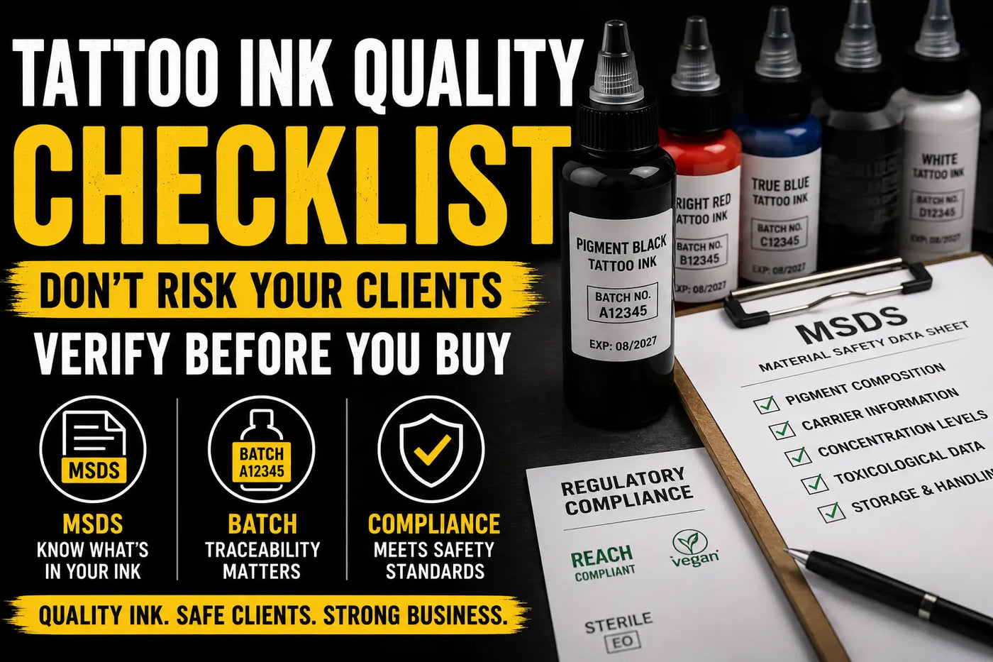 How to Choose High-Quality Tattoo Ink: A Professional Buying Guide