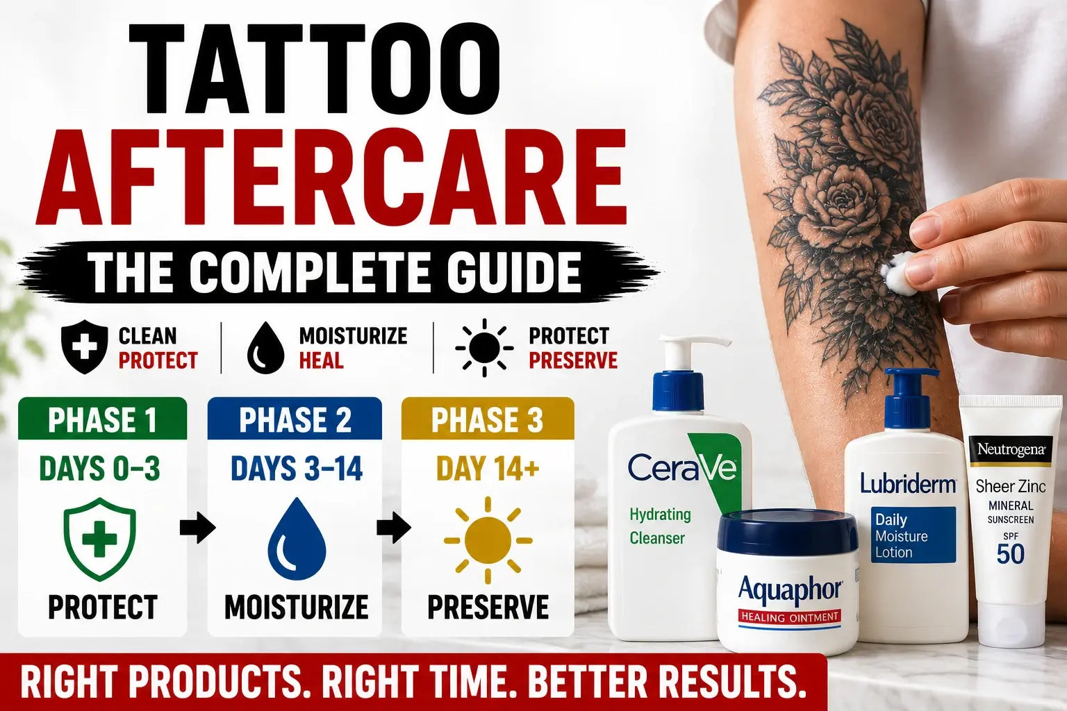 Tattoo Aftercare Products: What to Buy, What to Skip, and Why