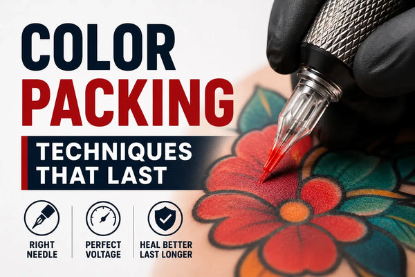 Tattoo Color Packing: How to Achieve Even Saturation Without Overworking Skin