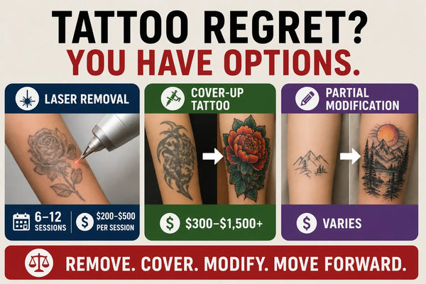 Tattoo Regret? Removal and Cover-Up Options Explained