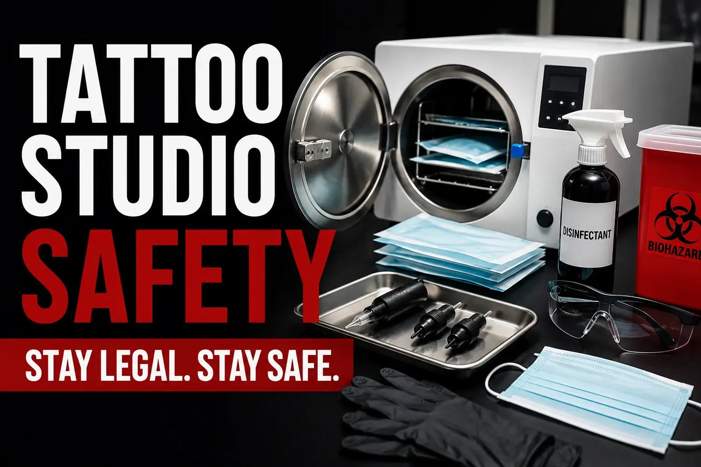 Tattoo Studio Safety: Sterilization, PPE, and Compliance for Professionals