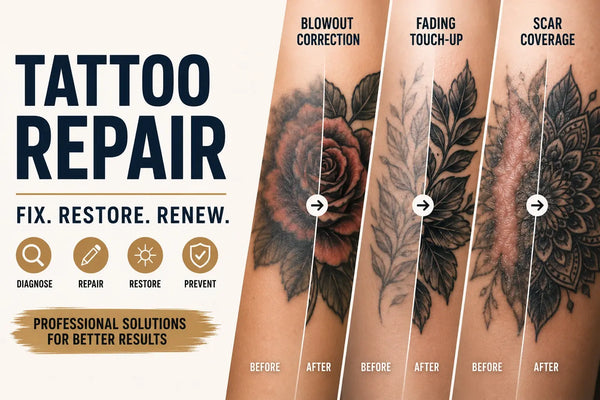 Tattoo Touch-Up and Repair: How to Fix Blowouts, Fading, and Scarred Ink