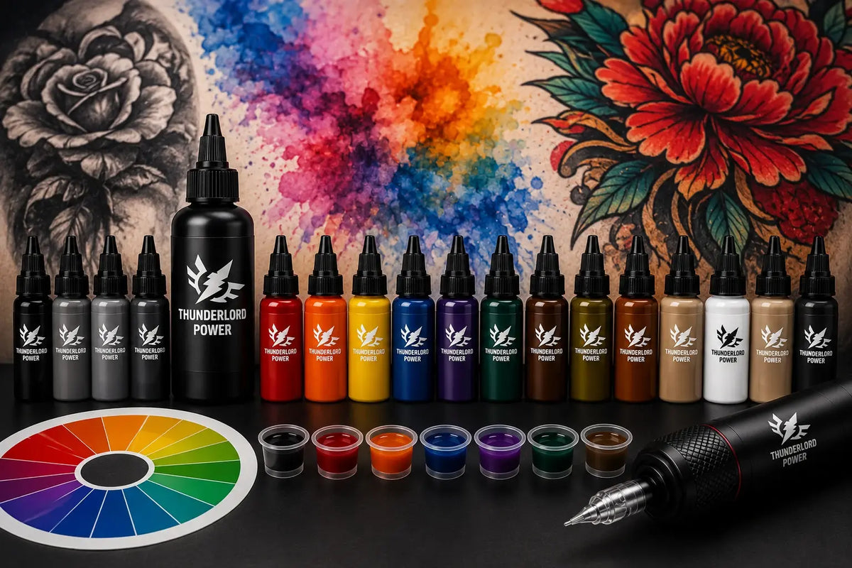 Thunderlord Power Ink Color Pairing Guide
