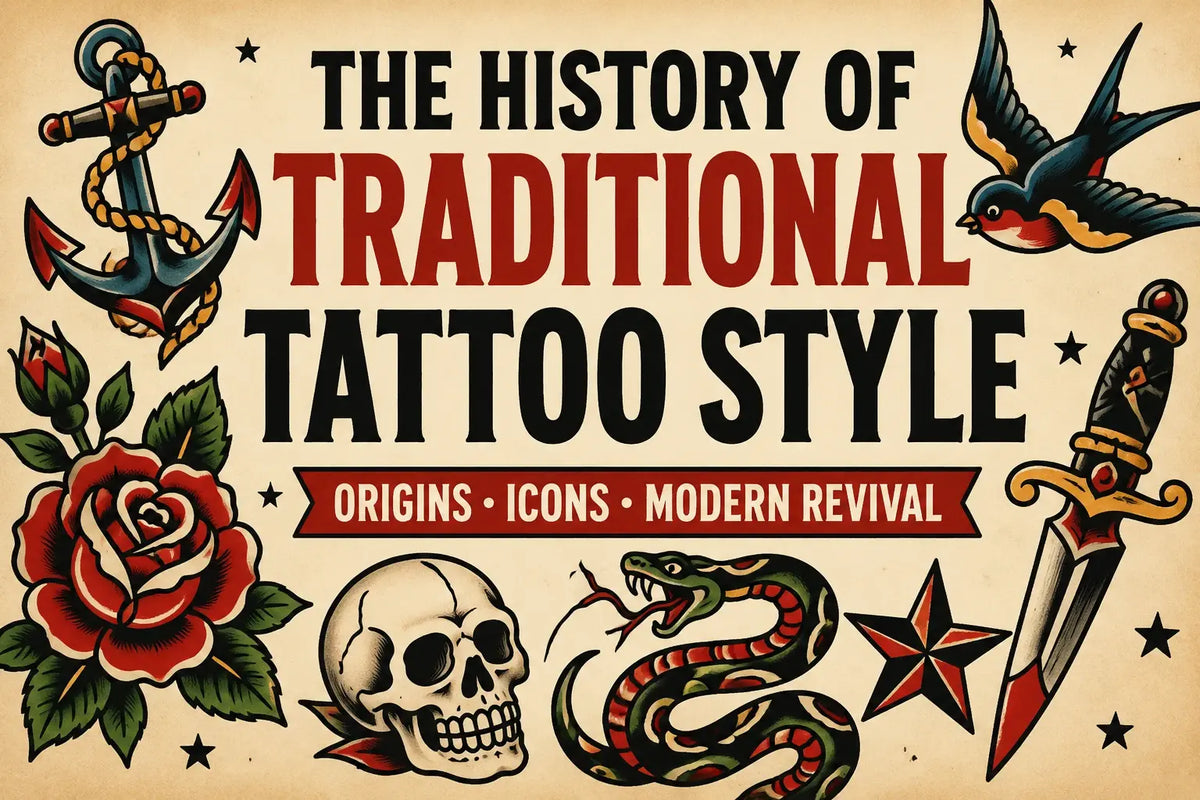 Traditional Tattoo Style: History, Iconic Motifs, and What Makes It Timeless