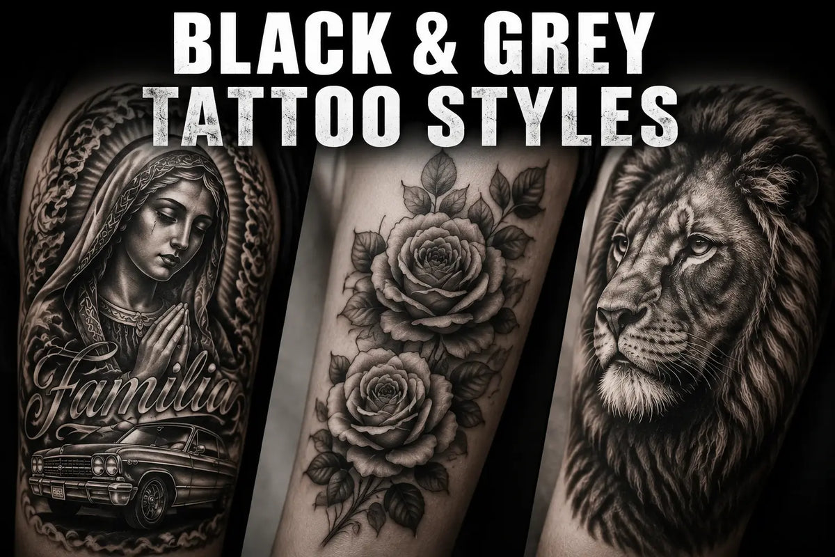 Black and Grey Tattoo Style: Aesthetics, Applications, and Long-Term Care