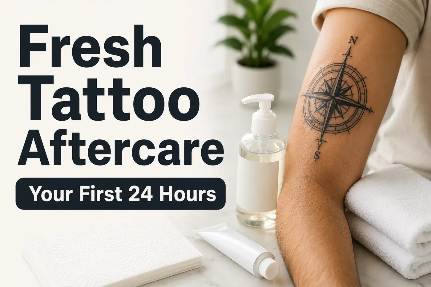 Fresh Ink: Your Hour-by-Hour Aftercare Guide from Studio to Home