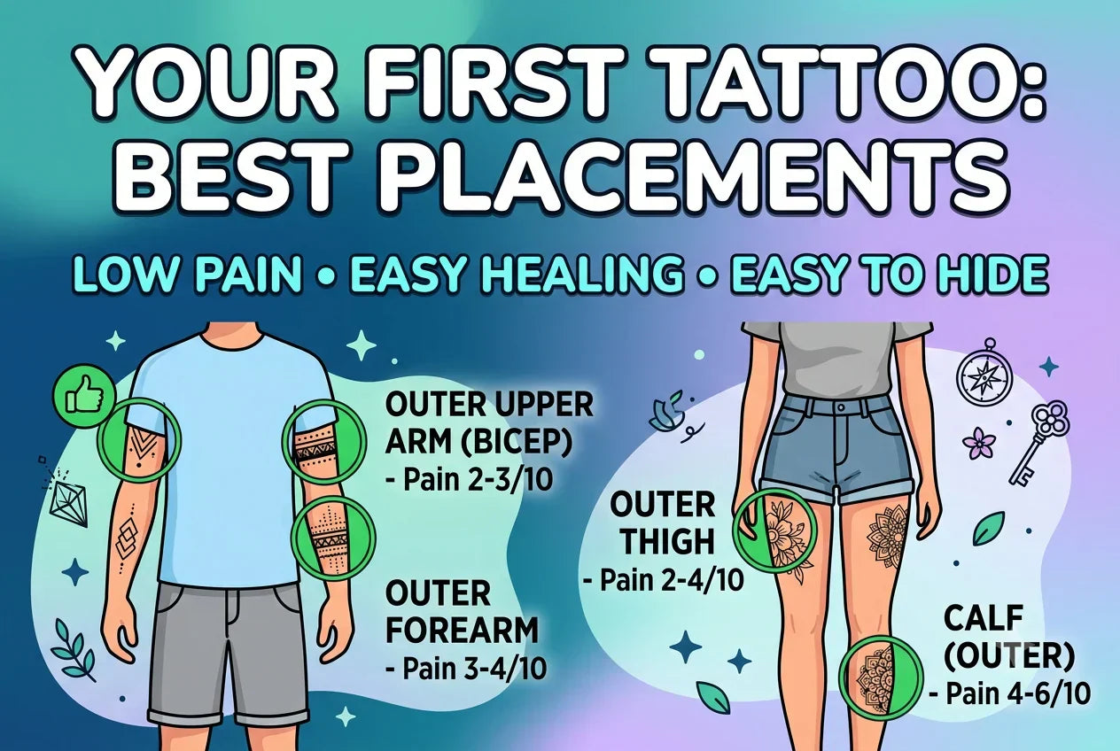 Where Should You Get Your First Tattoo? Complete Placement Guide