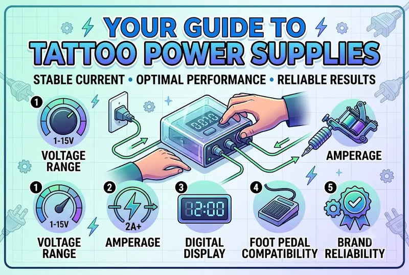 Tattoo Power Supply Buying Guide: How to Choose the Right One