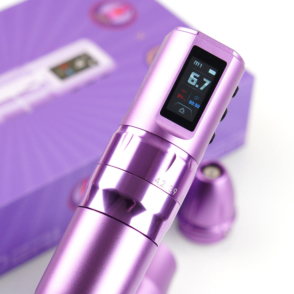 Thunderlord Power × Janet Janine Violet Pro Wireless Tattoo Machine