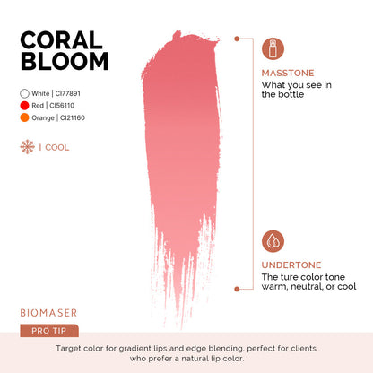Global Best-Selling Organic PMU Lip Pigment | Biomaser Long-Last Lip Ink