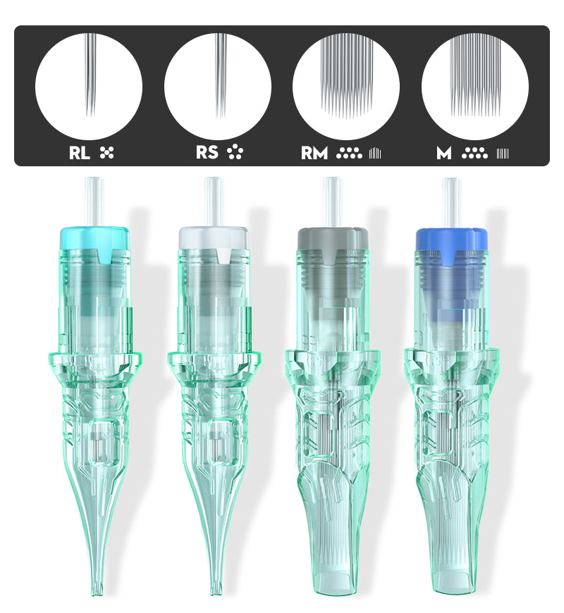 THUNDERLORD POWER Ink Anchor Round Liner RL Universal Cartridges Needles - 20pcs